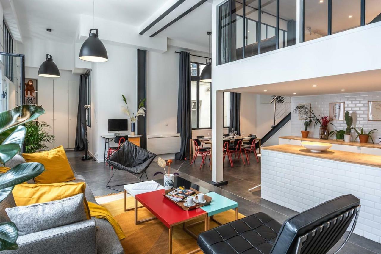 Outstanding Artist Loft - Between Marais And Canal Paris Dış mekan fotoğraf